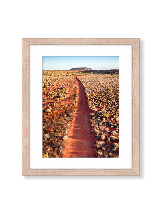 An Aerial Drone Photo of Uluru in Yalara, Northern Territory. Available as a fine art framed photo print.