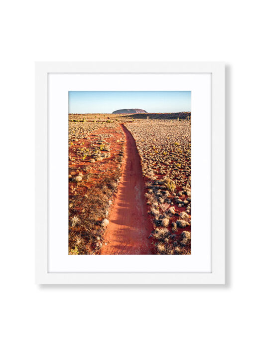 An Aerial Drone Photo of Uluru in Yalara, Northern Territory. Available as a fine art framed photo print.