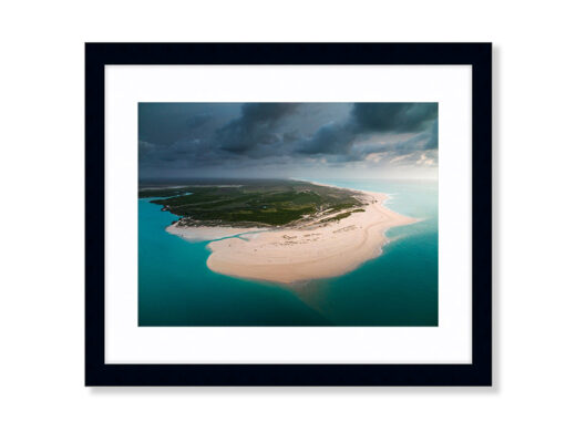 Willie Creek Storm Aerial Drone Photo. Available as a fine art framed photo print.