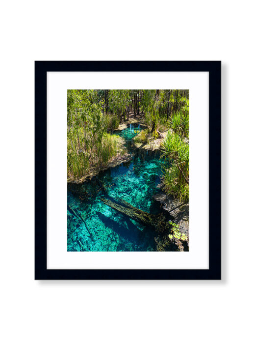 Bitter Springs Elsey national Park Mataranka Northern Territory Fine Art Framed Photo Print