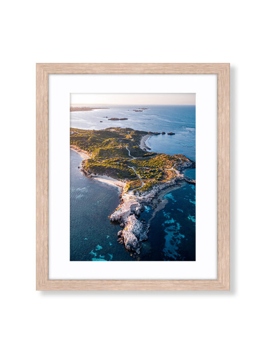 Point Peron Rockingham Oak Wooden Framed Photo Print