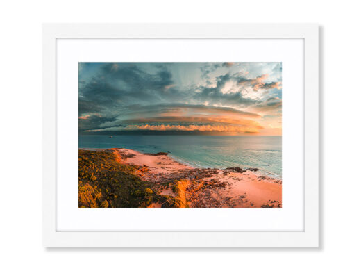 Entrance Point Storm Cell Broome Framed Photo Print